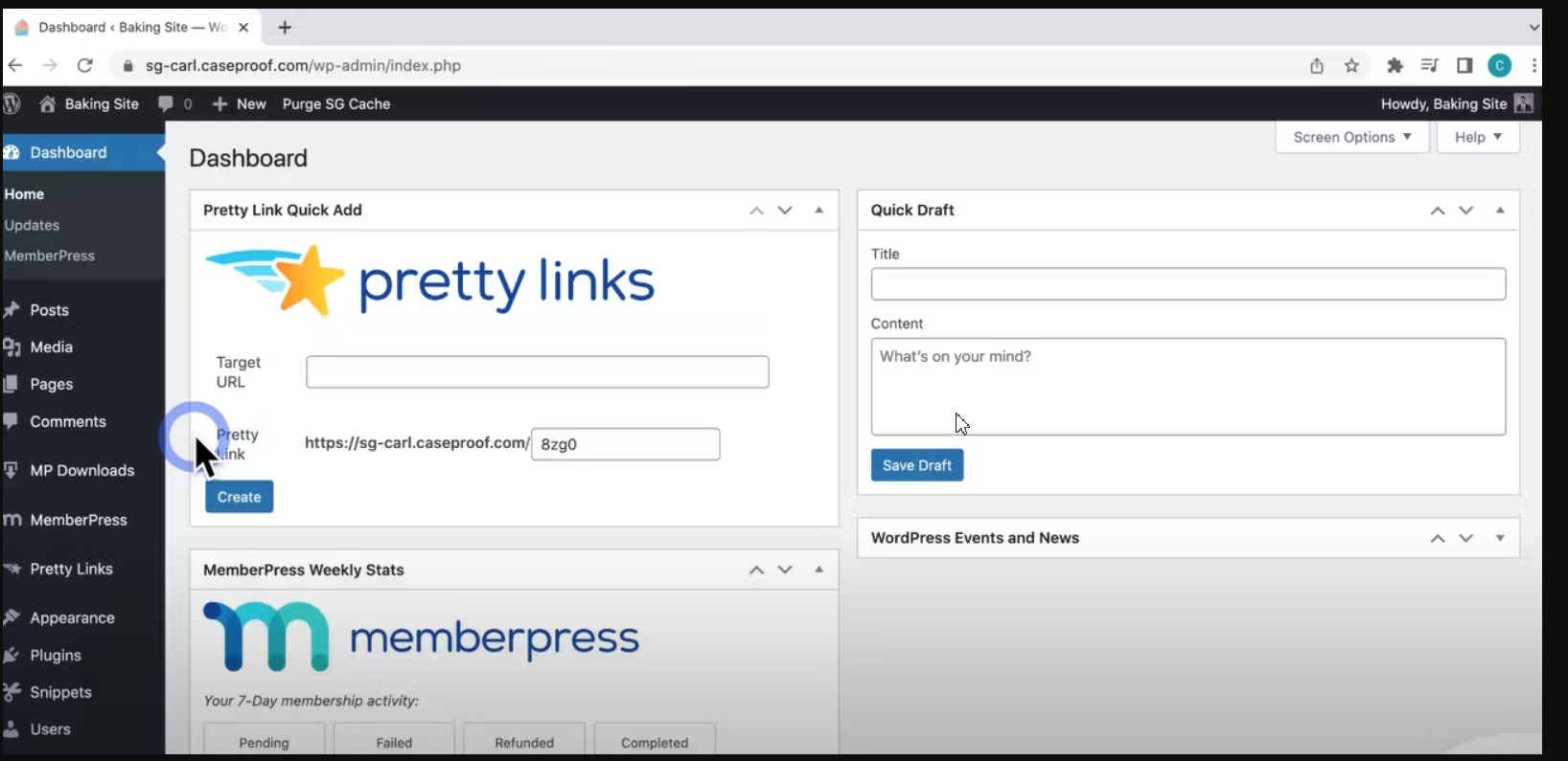Pretty Links