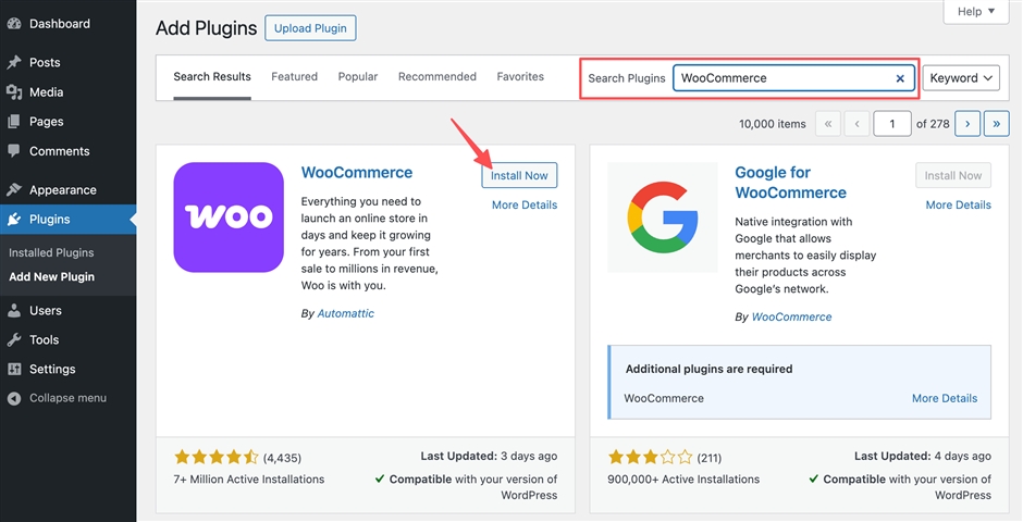 WooCommerce