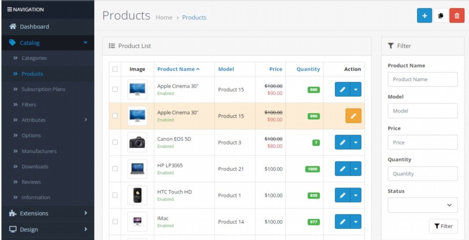 OpenCart