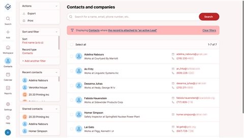 Less Annoying CRM