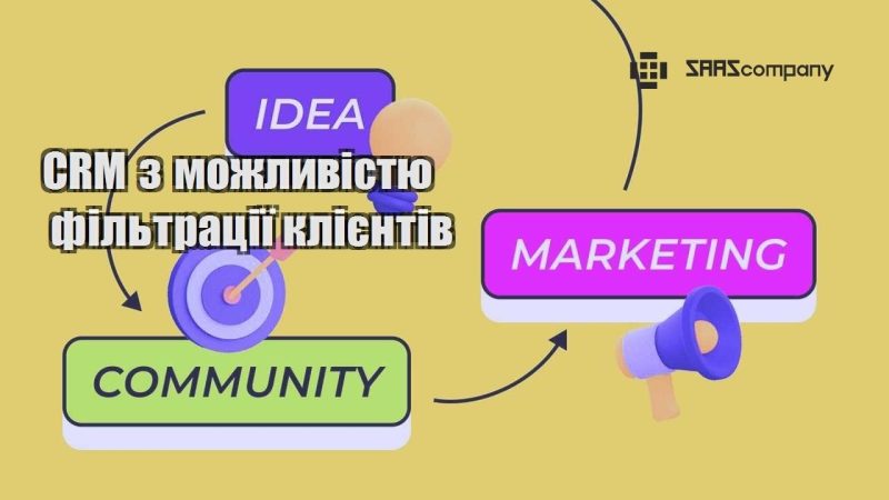 CRM з можливістю фільтрації клієнтів